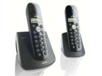 Philips Cordless Phone Answering Machine 2 Phones