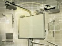 PROMETHEAN Activeboard+2 64-S with Activestudio, Sanyo XE40, spks, Amp, mounting frame &amp; connectivity