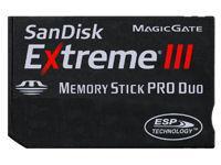 SanDisk 2GB Extremereg III Memory Stick PRO Duo Memory Card