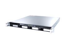 Synology High performance Low cost 4 bay 1U NAS Server with Hot swappable HDD Advanced Data Protection and Windows ADS Authentication for Small Business and Corpo