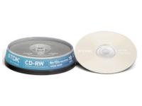 TDK 12x CD RW 10 Pack