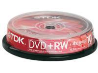 TDK 4x DVDRW 10 Pack