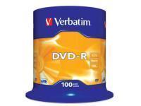 Verbatim 43549 DVD R 16x 47GB 100pk