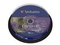 Verbatim 43576 DVDR V12 Lightscribe 10pk Spindle