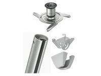 Vogels Projector wall mount bundle including Vogels VPC545 Projector support 150cm Extension tube amp Mounting Plate