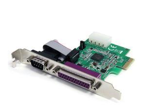 1S1P Native PCI Express Parallel Serial Combo Card with 16950 UART