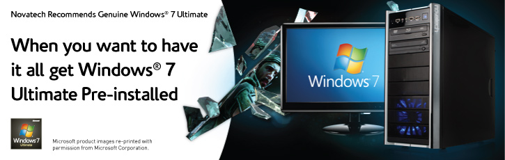 Novatech Windows 7 Ultimate
