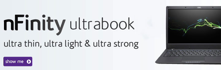 nFinity ultrabook range 