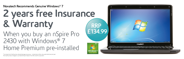 Novatech Free Insurance Warranty