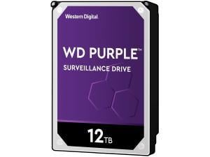 WD Purple 12TB 3.5" Surveillance Hard Drive (HDD)
