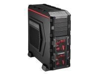 Xilence Interceptor Full Tower Case Black with RED LED Fans No PSU