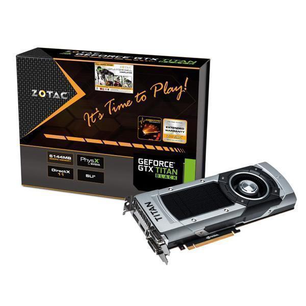 ZOTAC GeForce GTX TITAN Black Edition 6GB GDDR5