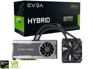 EVGA GeForce GTX 1080 FTW HYBRID GAMING 8GB GDDR5X Graphics Card