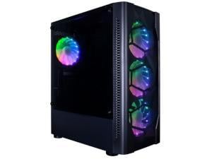 1st Player D4 Mid Tower Black Gaming Case