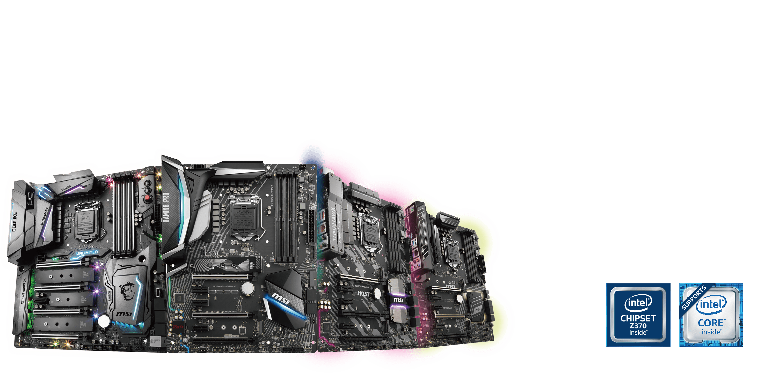 MSI Z370 Motherboard Range Overview from Novatech
