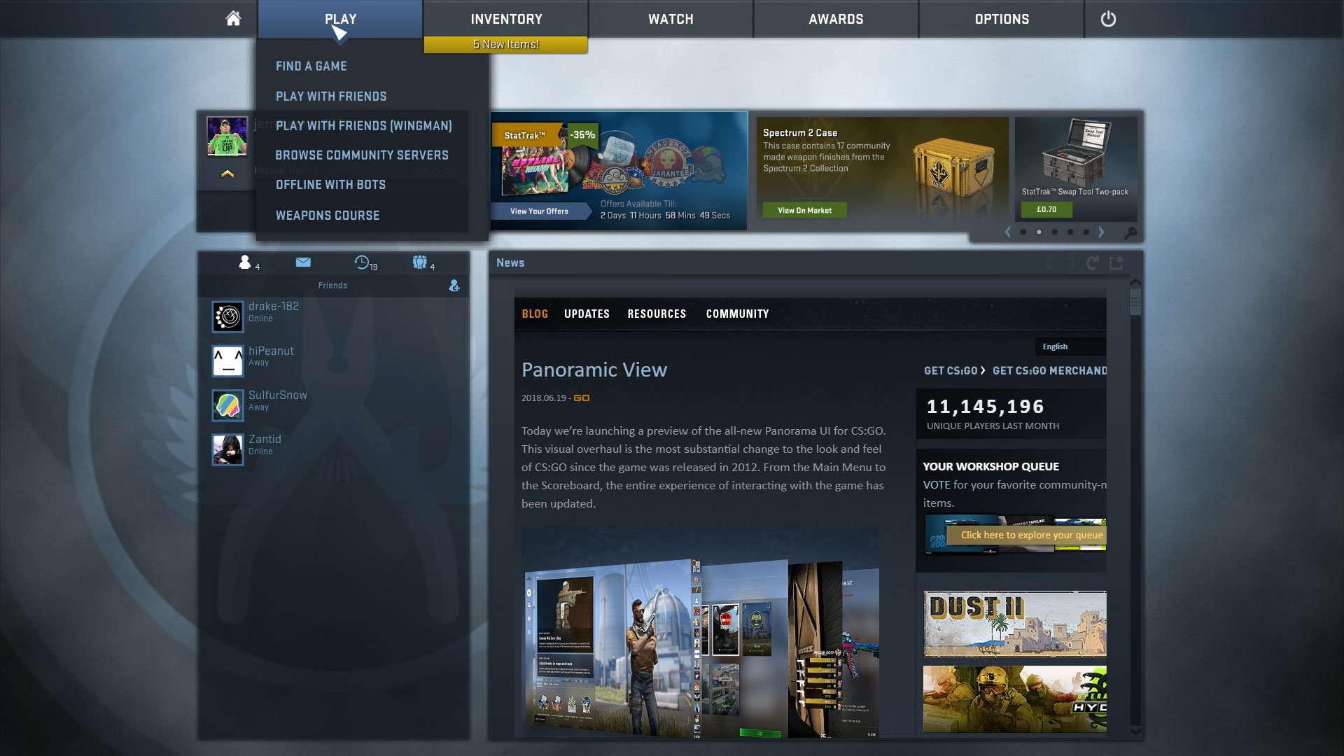 CSGO Loading up now drivers are installed