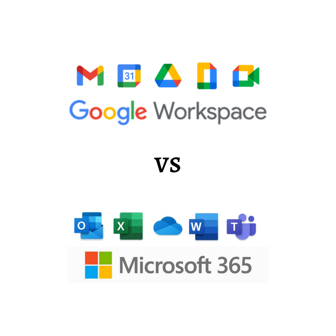 Microsoft 365 vs google Workspace