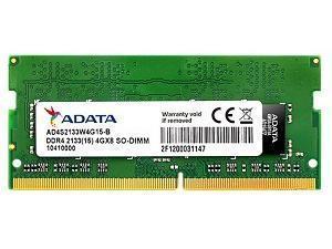 ADATA Premier 4GB 1 x 4GB DDR4 PC4-17000 2133MHz SO-DIMM Memory Module