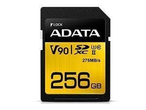ADATA Premier One 256GB SDXC UHS-II U3 Class 10 SD Card
