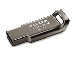 ADATA UV131 - 16GB USB 3.0 Capless Flash Drive - Grey