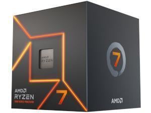 AMD Ryzen 7 7700 Desktop Processor (8-core/16-thread, up to 5.3 GHz max boost) with AMD Wraith Stealth Cooler