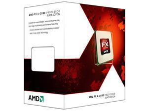 AMD Piledriver FX-4 Quad Core 4300 3.80Ghz Socket AM3plus Processor - Retail