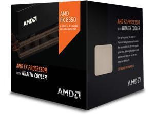 AMD Piledriver FX-8 Eight Core 8350 4.00Ghz Socket AM3plus Processor with Wraith Cooler - Retail