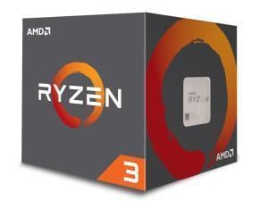 AMD Ryzen 3 1200 Quad-Core Processor with Wraith Stealth 65W cooler