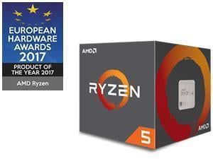 AMD Ryzen 5 1600 Six-Core Processor with Wraith Spire no LED 95W cooler