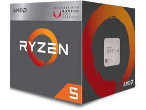 AMD Ryzen 5 2400G Quad-Core Processor with Radeon RX Vega Graphics
