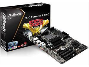 ASRock 970 Extreme3 R2.0 AMD 970 Socket AM3plus Motherboard - OEM