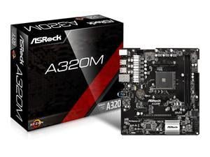 Asrock A320M AMD AM4 Micro-ATX Motherboard