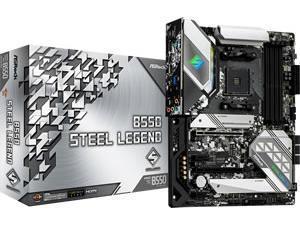 ASRock B550 Steel Legend AMD AM4 B550 Chipset ATX Motherboard