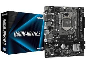 ASRock H410M-HDV/M.2 Intel H410 Chipset Socket 1200 Motherboard