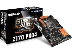 ASRock Z170 Pro4 Intel Z170 Socket 1151 ATX Motherboard