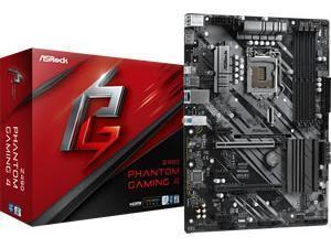 ASRock Phantom Gaming 4 LGA 1200 Z490 Chipset ATX Motherboard