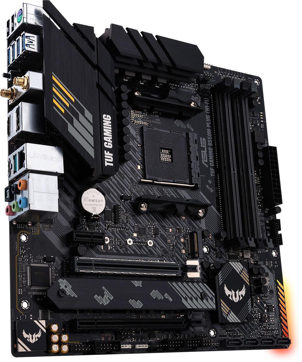 ASUS TUF GAMING B550M-PLUS WI-FI AMD B550 Chipset Socket AM4 Micro-ATX