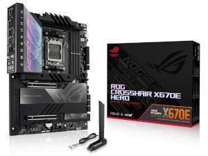 ASUS ROG Crosshair X670E Hero AMD X670E Chipset (Socket AM5) ATX Motherboard