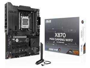 ASUS X870 MAX GAMING WIFI7 AMD X870 Chipset Socket AM5 ATX Motherboard