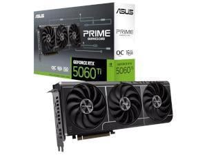 ASUS NVIDIA GeForce RTX 5060 Ti PRIME OC 16GB GDDR7 Graphics Card