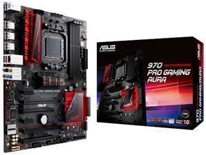 ASUS 970 PRO GAMING/AURA AMD 970 Socket AM3plus Motherboard
