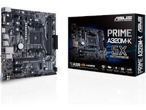 *B-stock item - 90 days warranty*ASUS PRIME A320M-K AMD A320 Chipset Socket AM4 Micro-ATX Motherboard