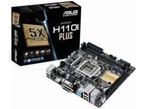 *B-Stock item, 90 days warranty* ASUS H110I-PLUS Intel H110 Socket 1151 Mini ITX Motherboard