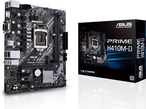 *B-stock item -90 days warranty*ASUS PRIME H410M-D LGA1200 H410 Chipset mATX Motherboard