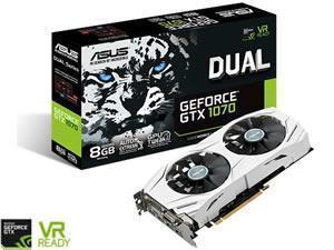 ASUS GeForce GTX 1070 DUAL 8GB GDDR5 Graphics Card