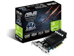 ASUS GeForce GT 730 Silent / Low Profile 2GB GDDR3 Graphics Card