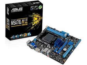 ASUS M5A78L-M LE/USB3 AMD 760G Socket AM3plus Micro ATX Motherboard