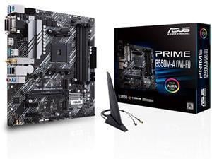 ASUS PRIME B550M-A WI-FI AMD B550 Chipset Socket AM4 Micro-ATX Motherboard