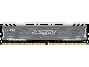 Ballistix Sport LT Gray 4GB DDR4 PC4-19200 2400MHz Single Memory Module