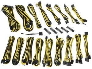BitFenix Alchemy 2.0 PSU Cable Kit CSR-Series - Black / Yellow